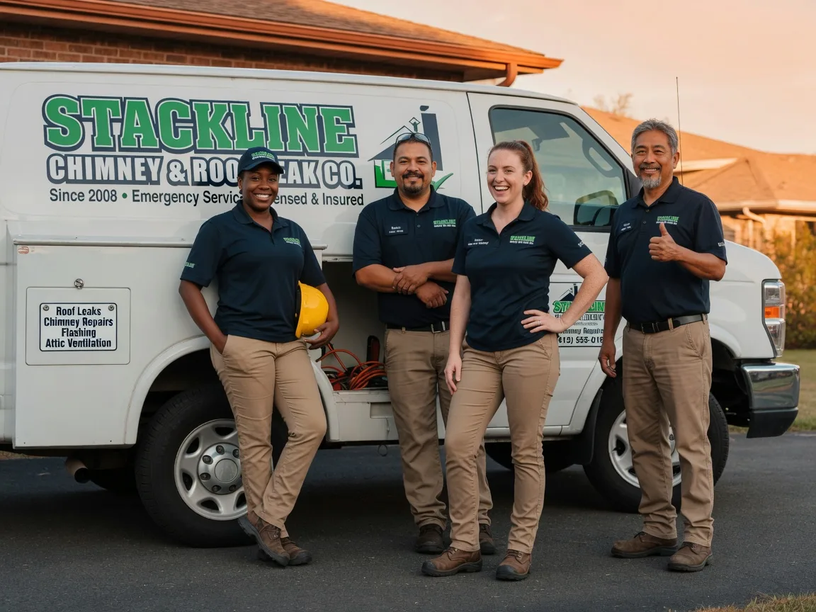 Chimney flashing repair company in Dayton, WA